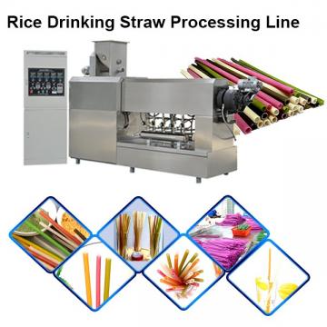 Plastic-Free Eco-Friendly Tapioca Starch Biodegradable Drinking Straw Rice Drinking Straw Producing Making Machine