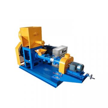 Most stable floating fish feed extruding pellet machine
